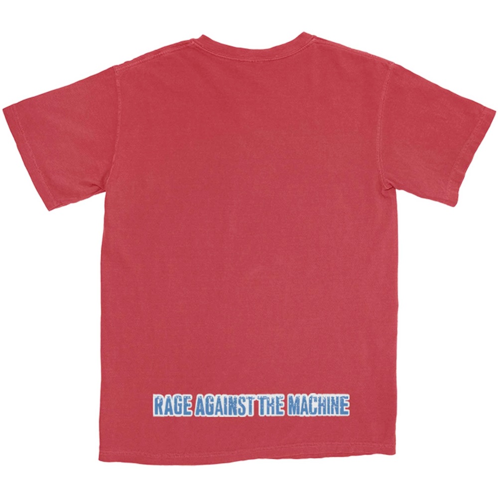Rage Against The Machine - Big E Heren Tshirt - Rood